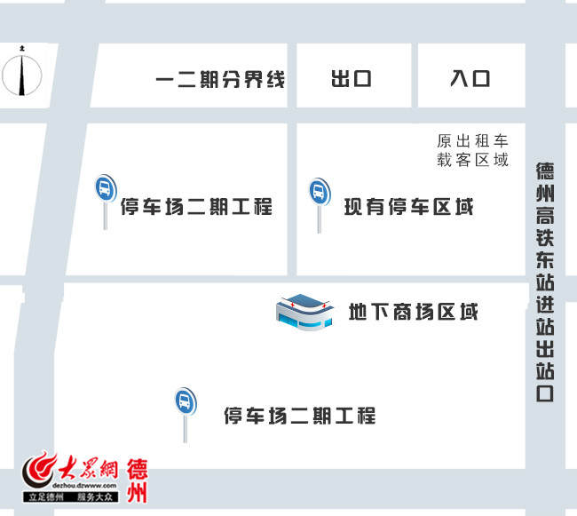高铁东站地下停车场车位规划