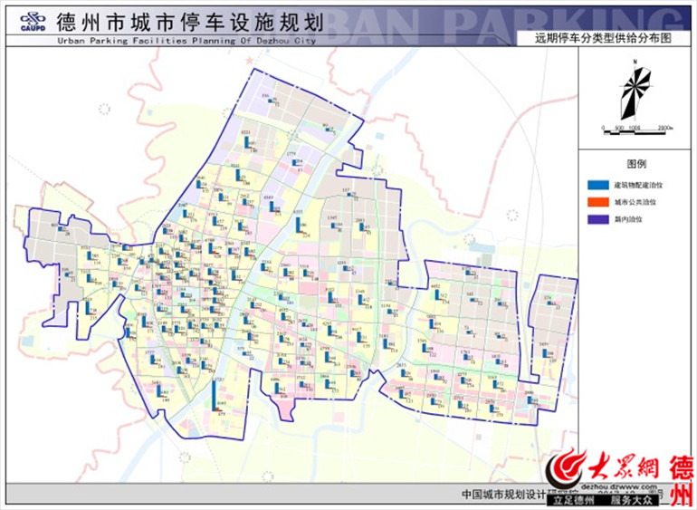 德州中心城区计划三年内新建改建5000多个停车位